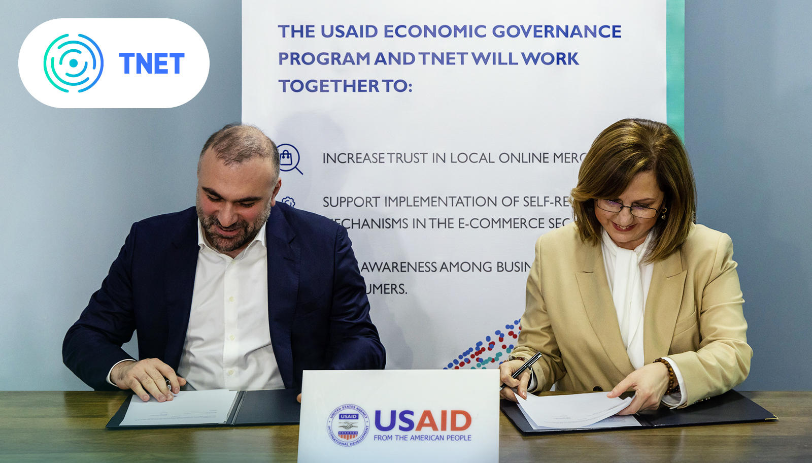 TNET-ი და USAID-ი ითანამშრომლებენ ელექტრონული კომერციის განვითარებისთვის საქართველოში