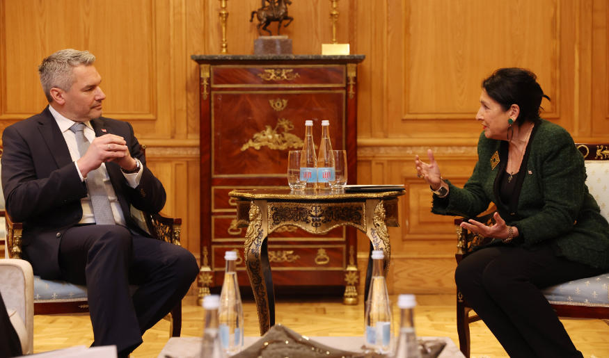 President: Giving Georgia a European perspective on the path of European integration is a historic decision