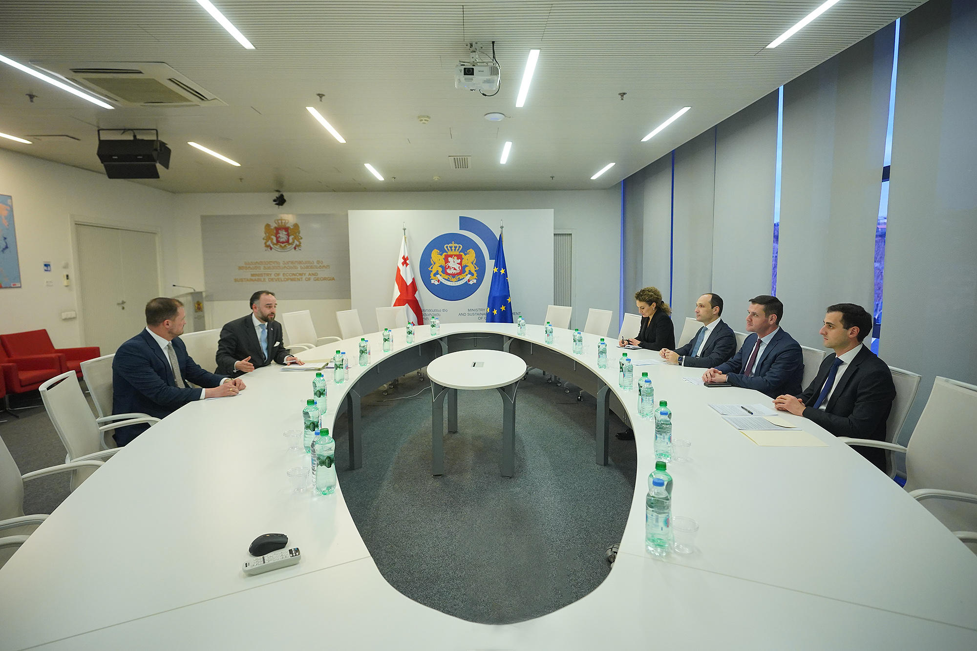 ლევან დავითაშვილი ავსტრიის კანცლერის ეკონომიკურ მრჩეველს შეხვდა