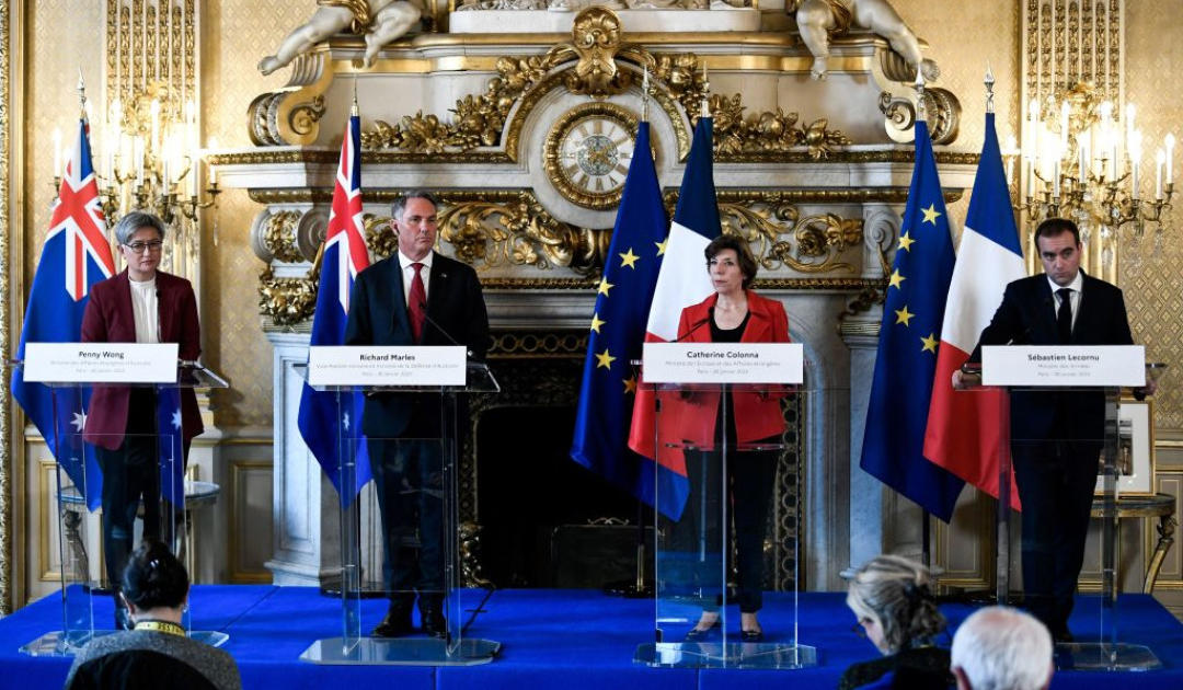 საფრანგეთი და ავსტრალია უკრაინისთვის საარტილერიო ჭურვებს ერთობლივად დაამზადებენ