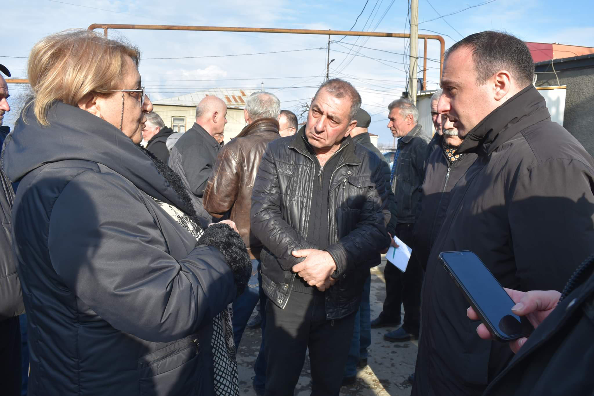 ლევან ანდრიაშვილი „სოფლის მხარდაჭერის პროგრამის“ ფარგლებში მოსახლეობას შეხვდა