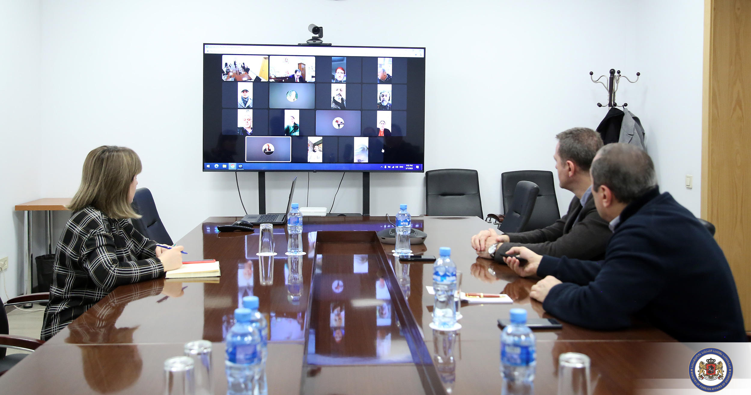 საგარეო საქმეთა სამინისტროში თურქეთის რესპუბლიკაში დიასპორის წარმომადგენლებთან ონლაინ რეჟიმში შეხვედრა გაიმართა