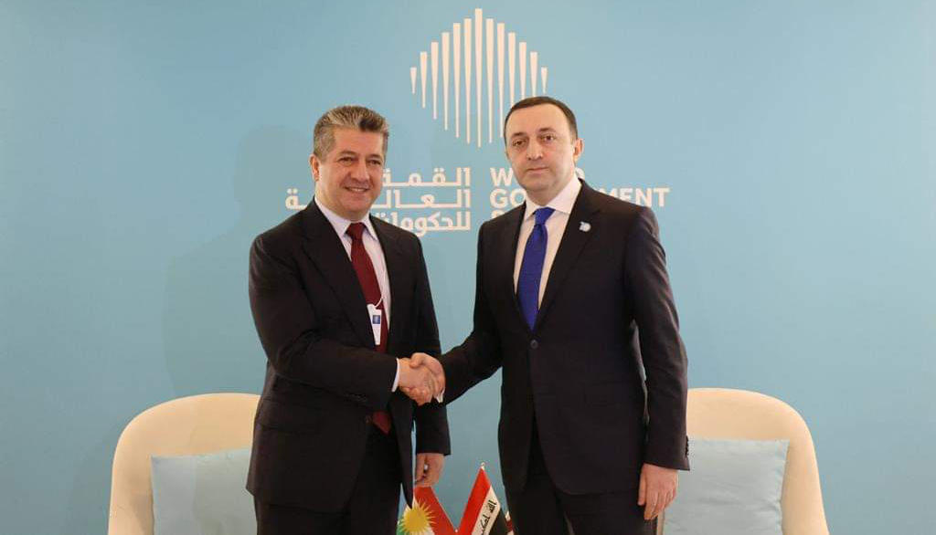 ირაკლი ღარიბაშვილი ერაყის ქურთისტანის რეგიონული მთავრობის ხელმძღვანელს,პრემიერ-მინისტრს შეხვდა