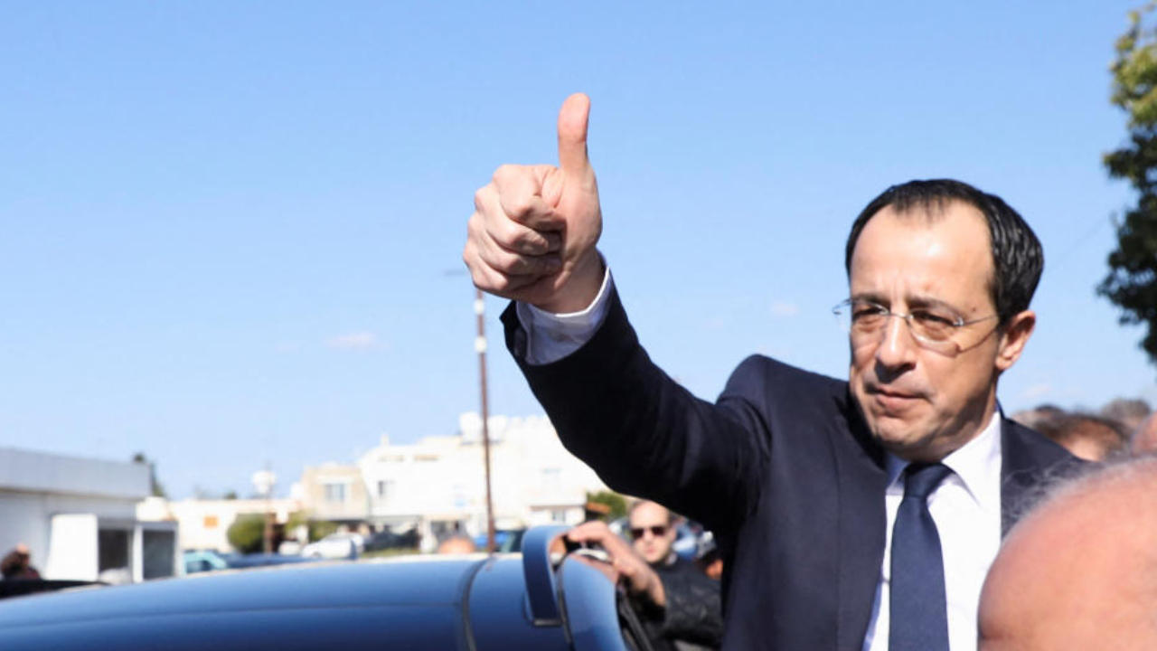 კვიპროსის საპრეზიდენტო არჩევნებში ნიკოს ხრისტოდულიდისმა გაიმარჯვა