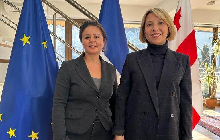 ემანუელ მაკრონმა ნინო ლომჯარია ღირსების ეროვნული ორდენით დააჯილდოვა