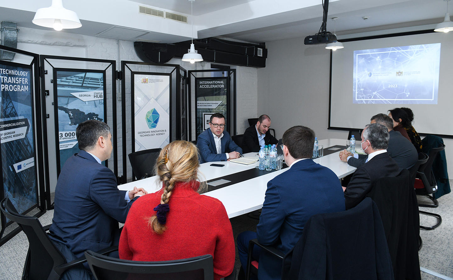 საერთაშორისო სავალუტო ფონდის ახლო აღმოსავლეთისა და ცენტრალური აზიის დეპარტამენტის წარმომადგენლები ტექნოპარკში იმყოფებოდნენ