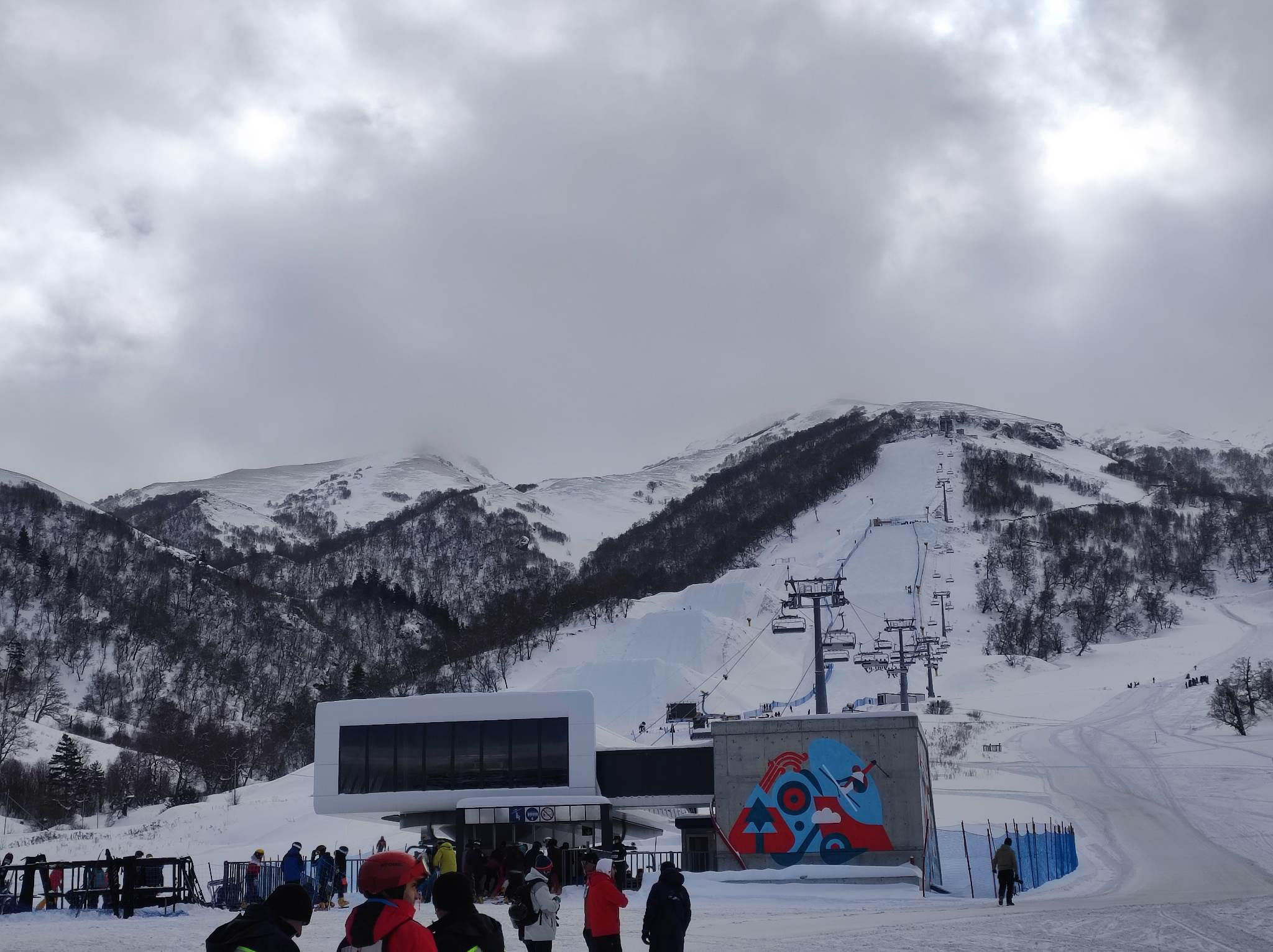 დიდველის სასრიალო ტრასაზე პარალელურ გიგანტურ სლალომში პირველი ვარჯიში დაიწყო