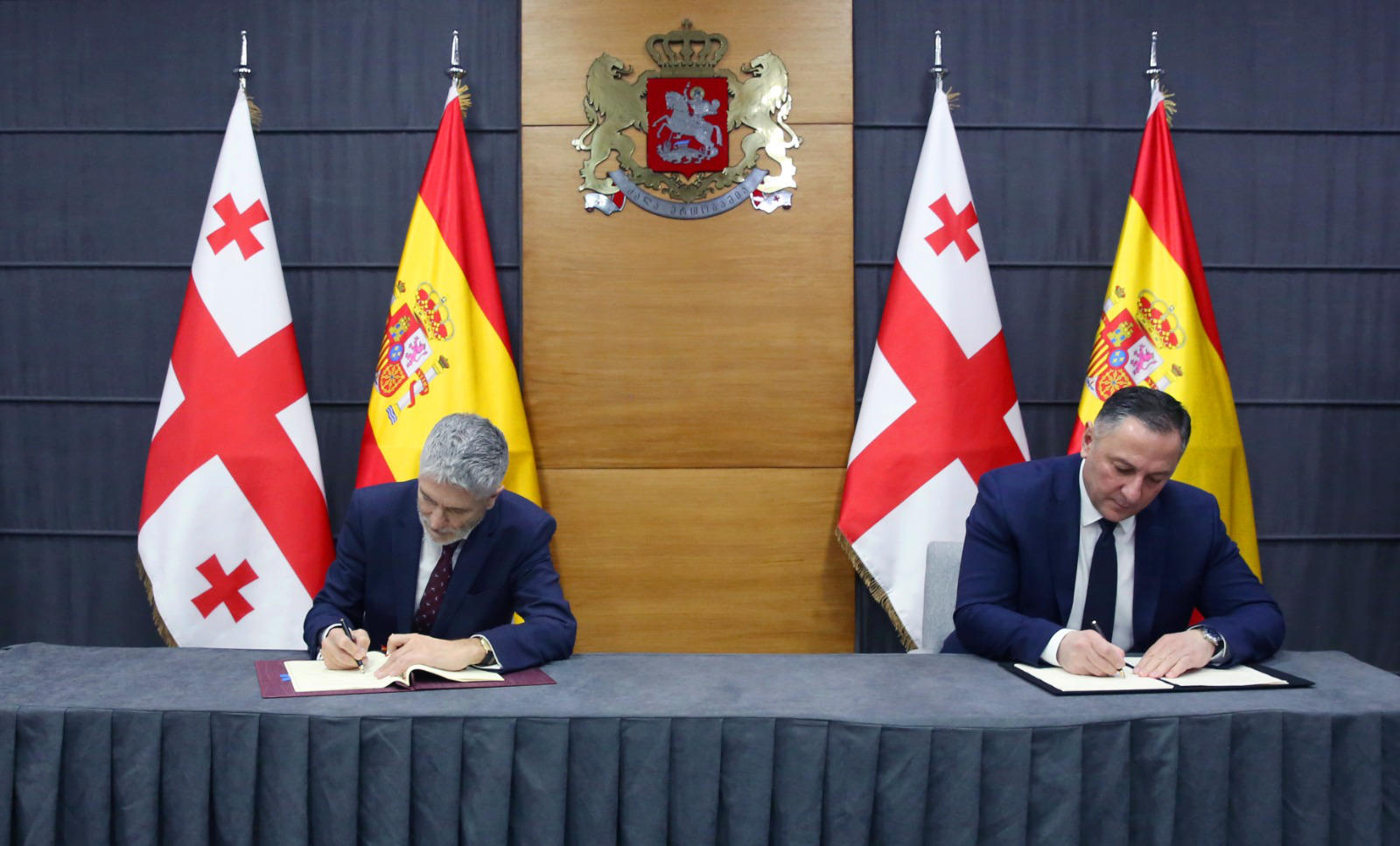 ესპანეთის სამეფოს შინაგან საქმეთა მინისტრის ოფიციალური ვიზიტი საქართველოში დასრულდა