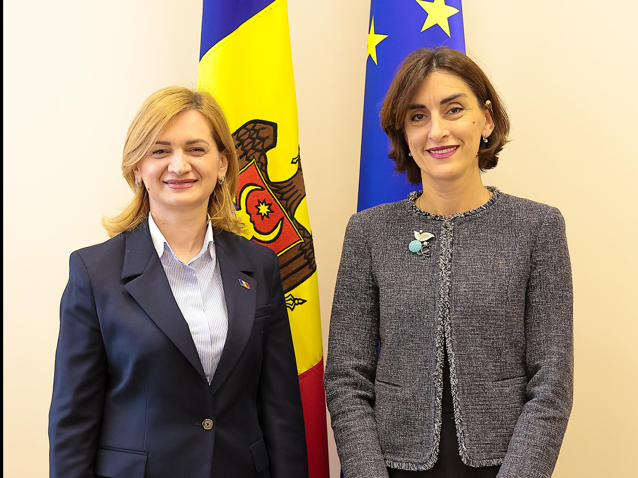 მაკა ბოჭორიშვილი მოლდოვას პარლამენტის საგარეო პოლიტიკისა და ევროპული ინტეგრაციის კომიტეტის თავმჯდომარე დოინა გერმანს შეხვდა
