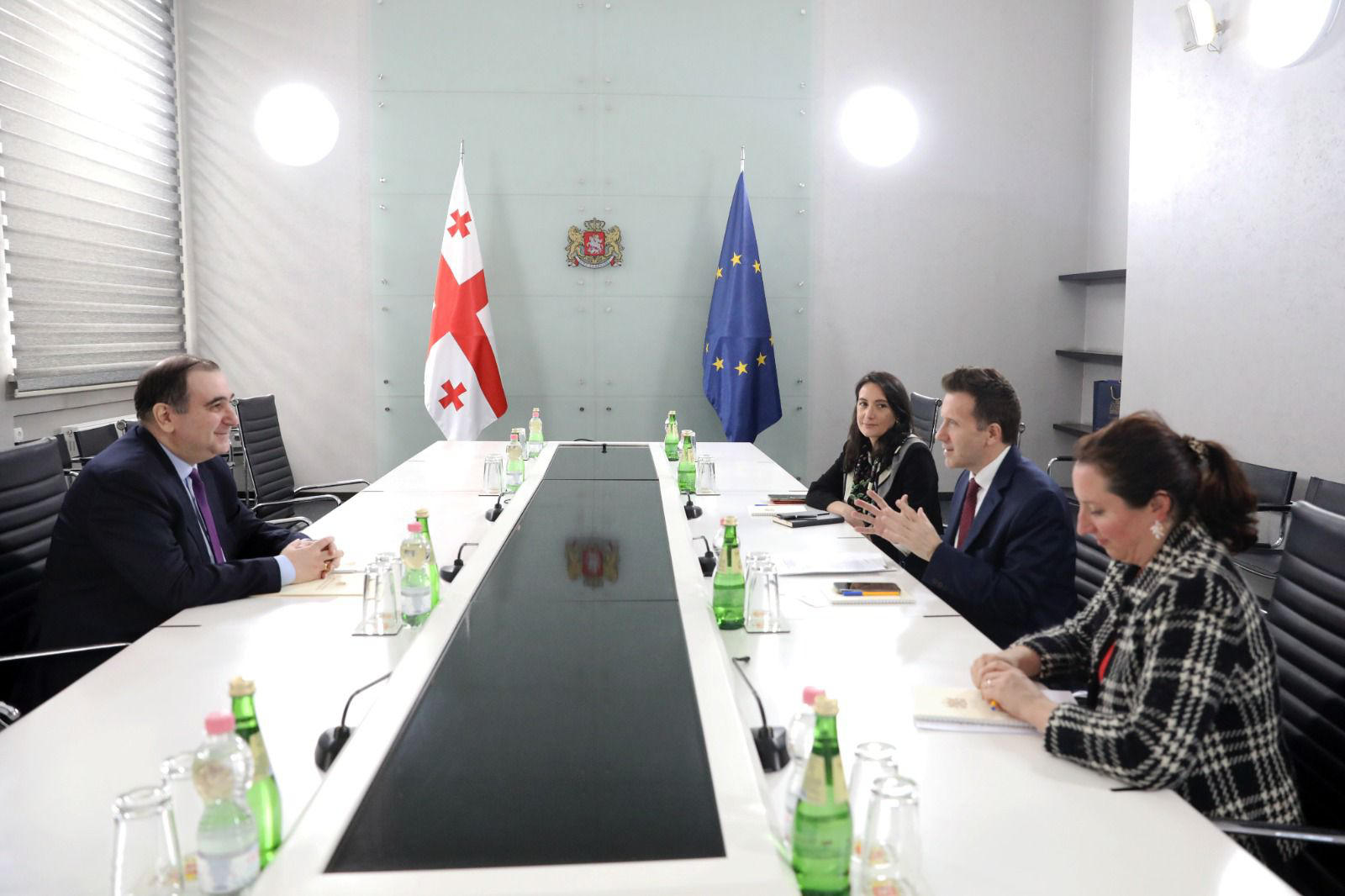მიხეილ ჩხენკელმა USAID საქართველოს მისიის ახალ დირექტორს უმასპინძლა