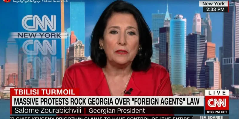 Саломе Зурабишвили – Власти должны осознать, что у них есть последний шанс уменьшить пропасть с обществом, у них есть последний шанс показать, что они не являются пророссийской силой