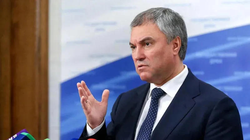 Russian Duma Speaker: By removing the draft law on foreign agents from consideration, Georgia lost the chance of sovereignty