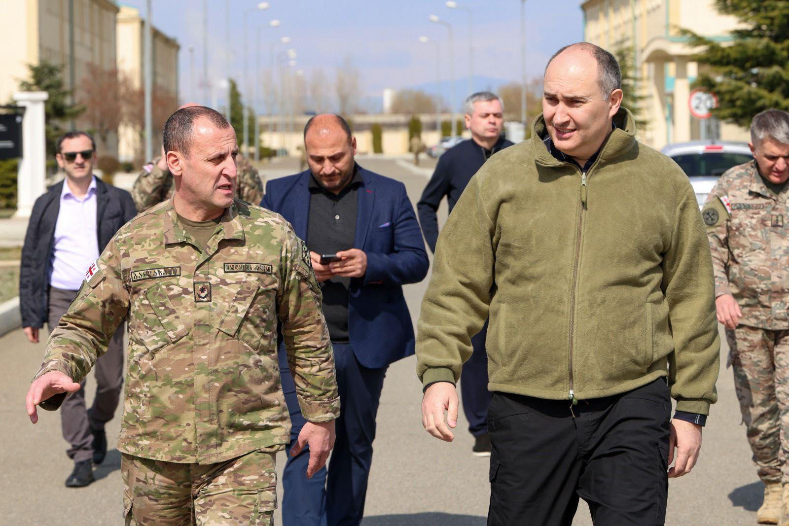 საქართველოს ეროვნული თავდაცვის აკადემიის ტერიტორიაზე დავით აღმაშენებლის სახელობის ახალი ტაძარი გაიხსნა