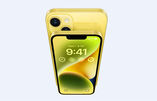 Apple-მა თვალისმომჭრელ ყვითელ ფერში ახალი iPhone 14 და iPhone 14 Plus-ი წარმოადგინა