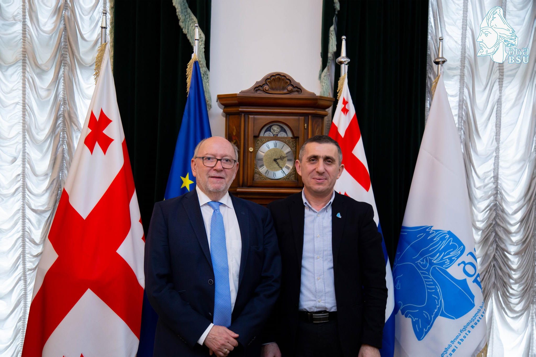 ბსუ-ს ბრიუსელში შექმნილი ორგანიზაცია „ევროპული ალიანსი საქართველოსთვის“ თანადამფუძნებელი რომან შტრასე ეწვია