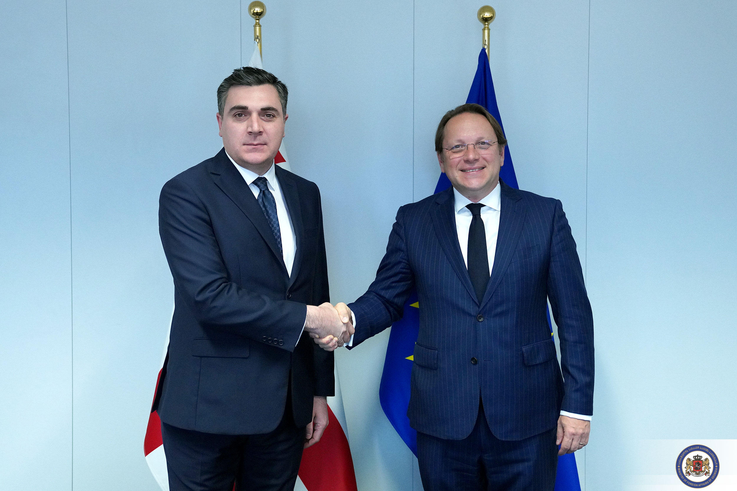 საქართველოს საგარეო საქმეთა მინისტრი ოლივერ ვარჰეის შეხვდა