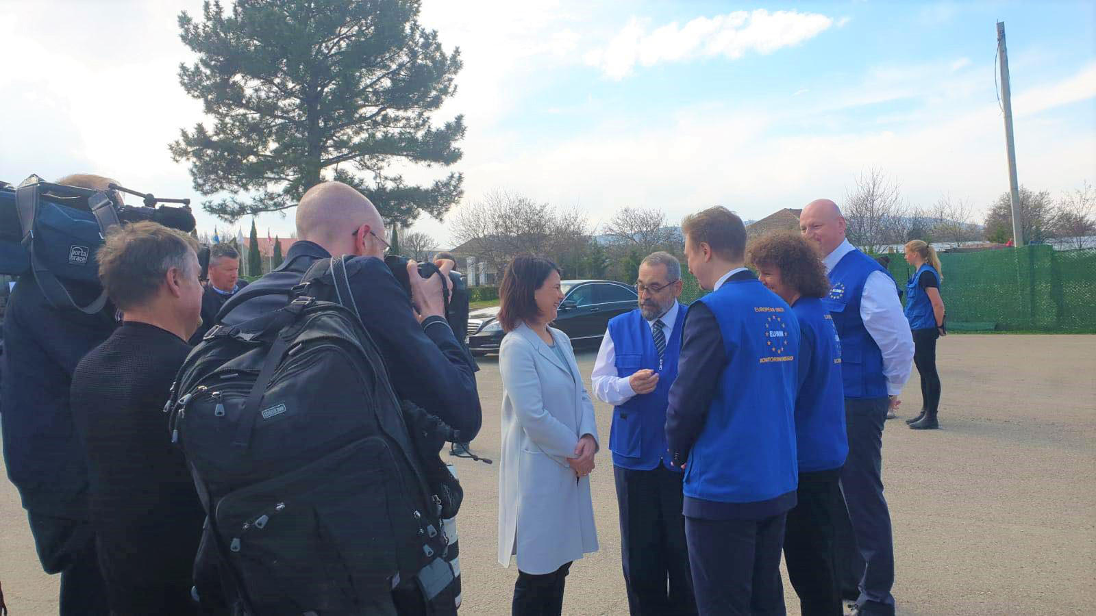 გერმანიის საგარეო საქმეთა მინისტრი ოძისში იმყოფებოდა