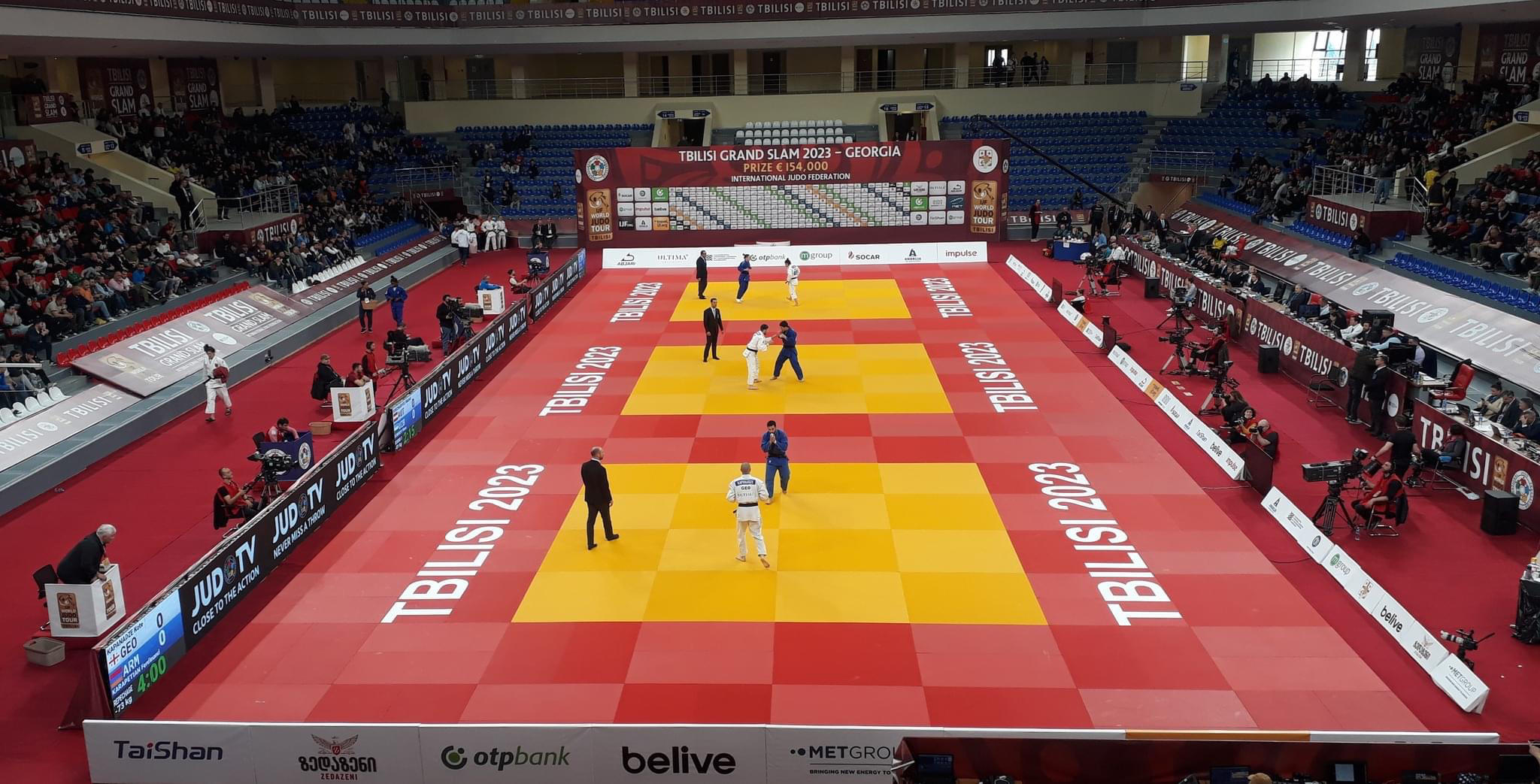 Georgia takes first place with overall team results at Tbilisi Grand Slam