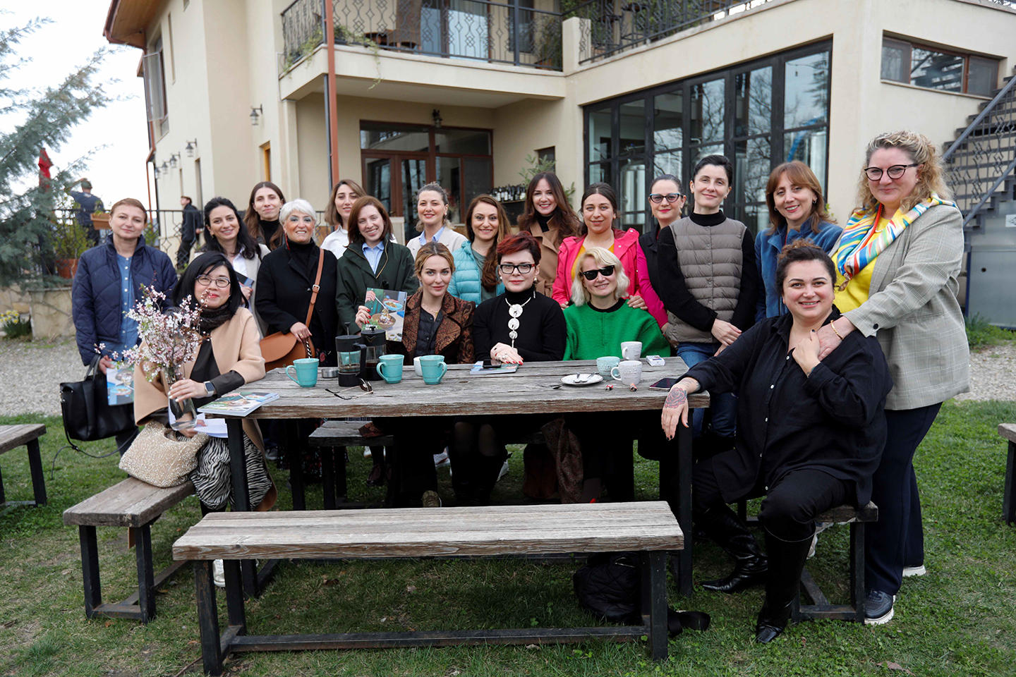 ნორვეგიის ელჩი, ელენ სანდ ანდრესენი კახეთის რეგიონში ქალ მეწარმეებს შეხვდა