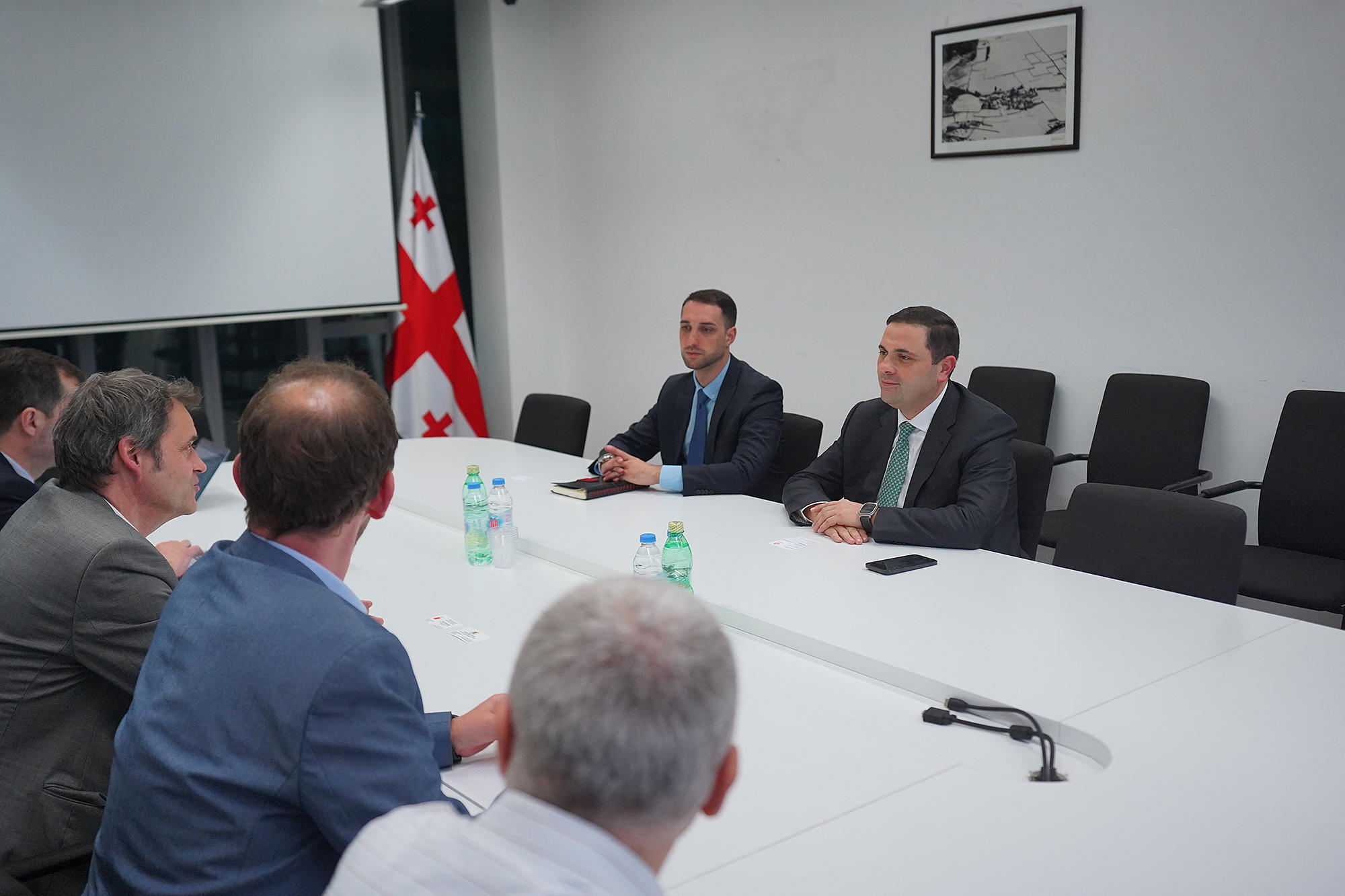 რომეო მიქაუტაძემ ავსტრიული კომპანიის „ვერბუნდის“ წარმომადგენლებთან ენგურჰესის ციფრული მმართველობის დანერგვის საკითხი განიხილა