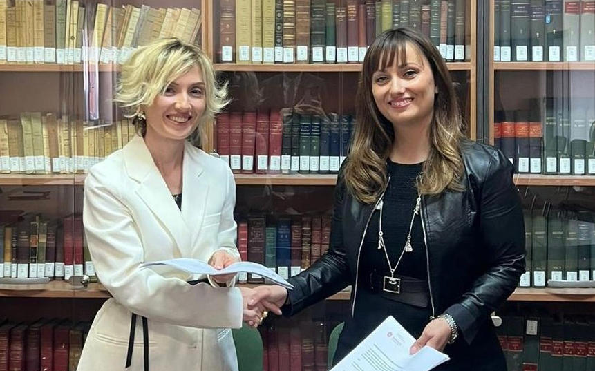 ნანა გაბელიამ რომის ლა საპიენცას უნივერსიტეტთან თანამშრომლობის შეთანხმებას მოაწერა ხელი