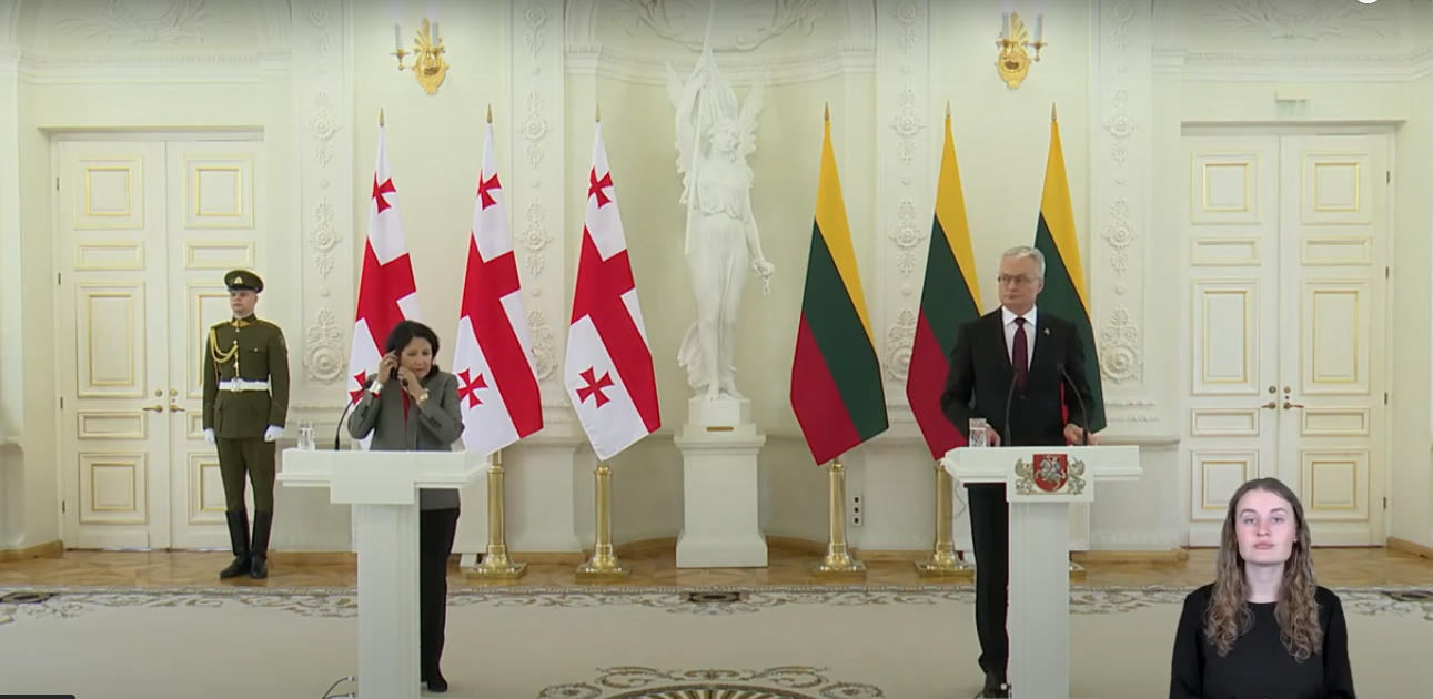 Lithuanian President: Striving for EU membership is not a short or easy way - we believe in the European perspective of your country