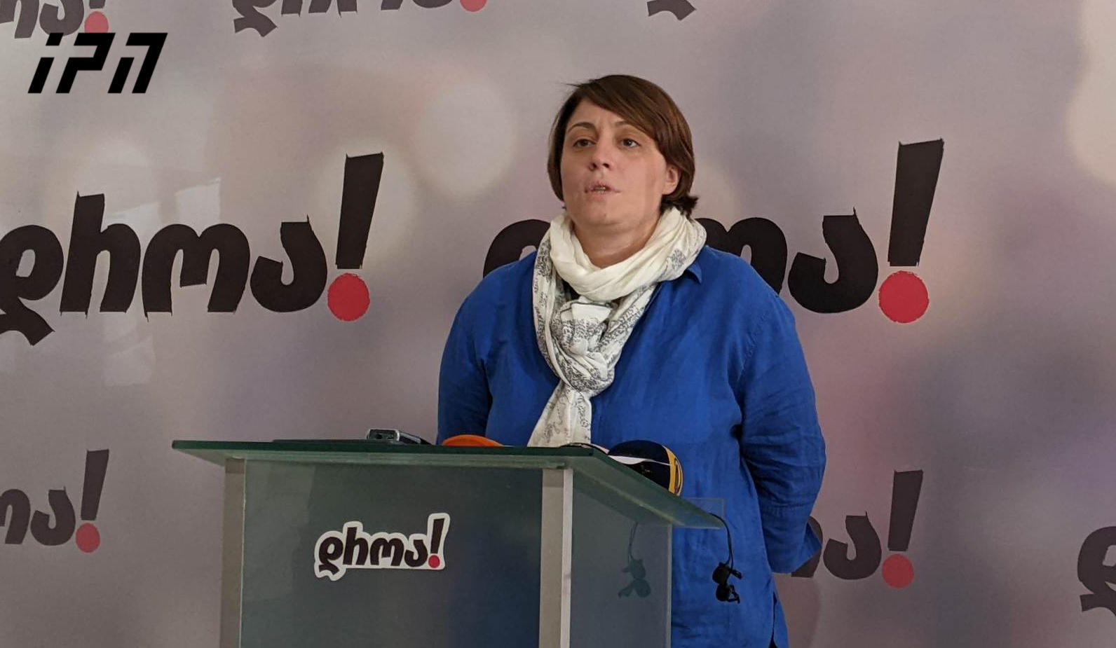 Elene Khoshtaria: We will have a list of all the people who are trying to violate the dignity of Grigoriadis today - I promise, everyone will be held accountable