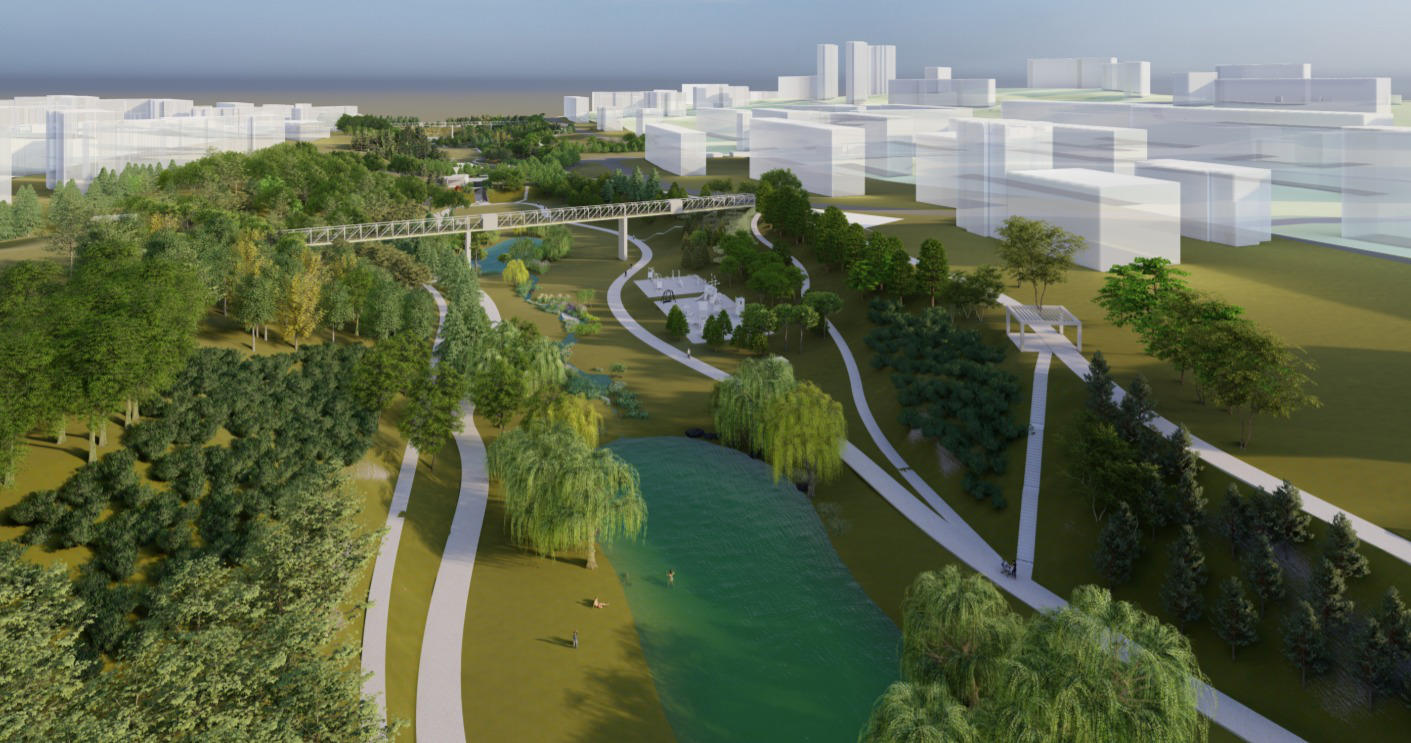 მერიის ინფორმაციით, თემქის ხევის მოწყობის სამუშაოები შემოდგომაზე დასრულდება - ორივე ტბის მოწყობა უკვე დასრულებულია