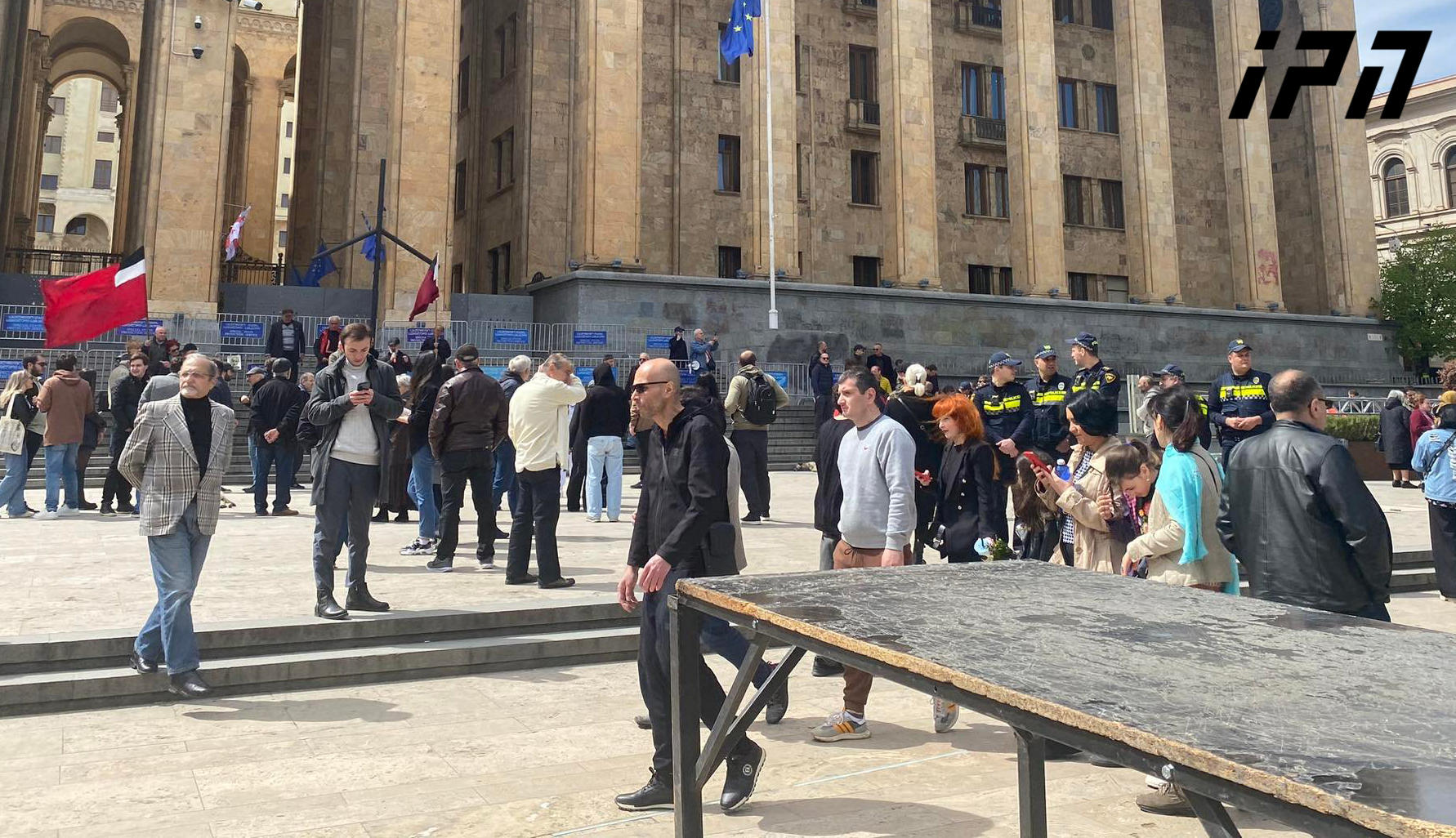 პარლამენტთან „ნაციონალური მოძრაობის“ მიერ დაგეგმილი აქციისთვის მზადება მიმდინარეობს