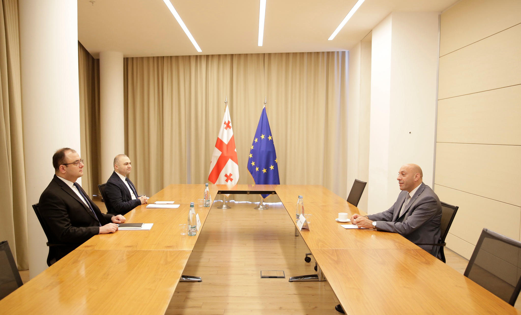 იუსტიციის მინისტრმა საქართველოში გაერო-ს ბავშვთა ფონდის წარმომადგენელთან  გამოსამშვიდობებელი შეხვედრა გამართა