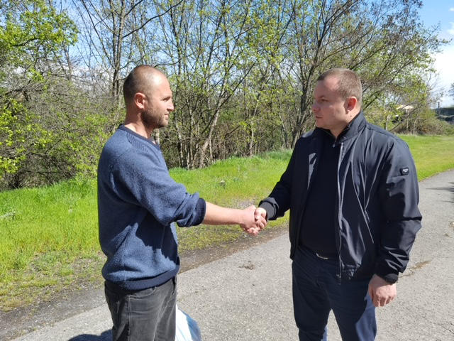 Dimitri Mamagulashvili, who was illegally detained by the Russian occupation forces near the village of Dvani, is free