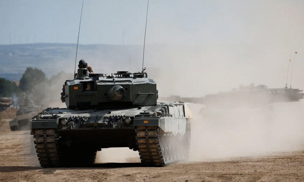 ესპანეთმა უკრაინას Leopard 2 ტიპის ტანკები გაუგზავნა
