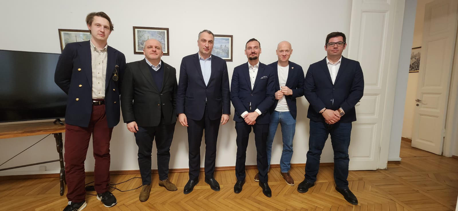 Victor Kipiani has met with the Casimir Pulaski Foundation representatives