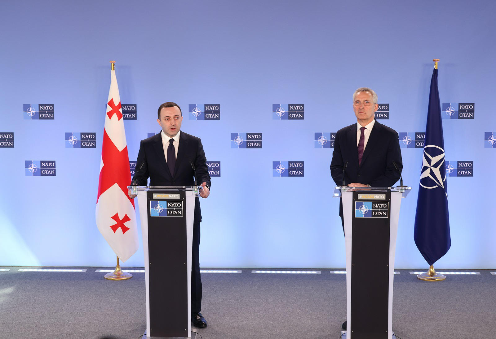 ირაკლი ღარიბაშვილი - საქართველოს ევროატლანტიკური მისწრაფება კვლავ რჩება ჩვენი საგარეო პოლიტიკის მთავარ პრიორიტეტად