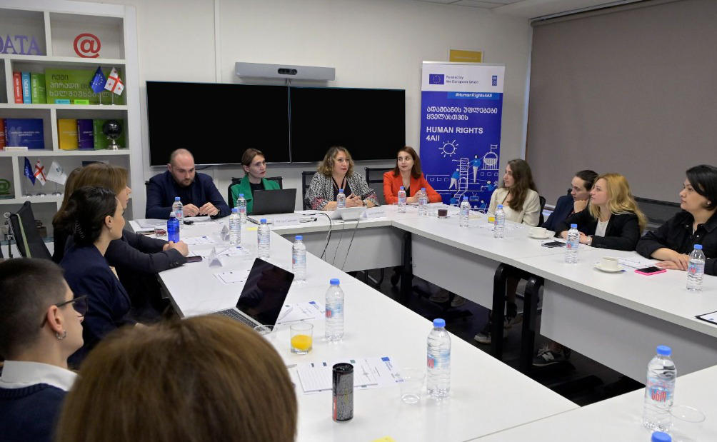 პერსონალურ მონაცემთა დაცვის სამსახურმა ადამიანის უფლებების საკითხებზე მომუშავე ორგანიზაციების წარმომადგენლებს ტრენინგი ჩაუტარა