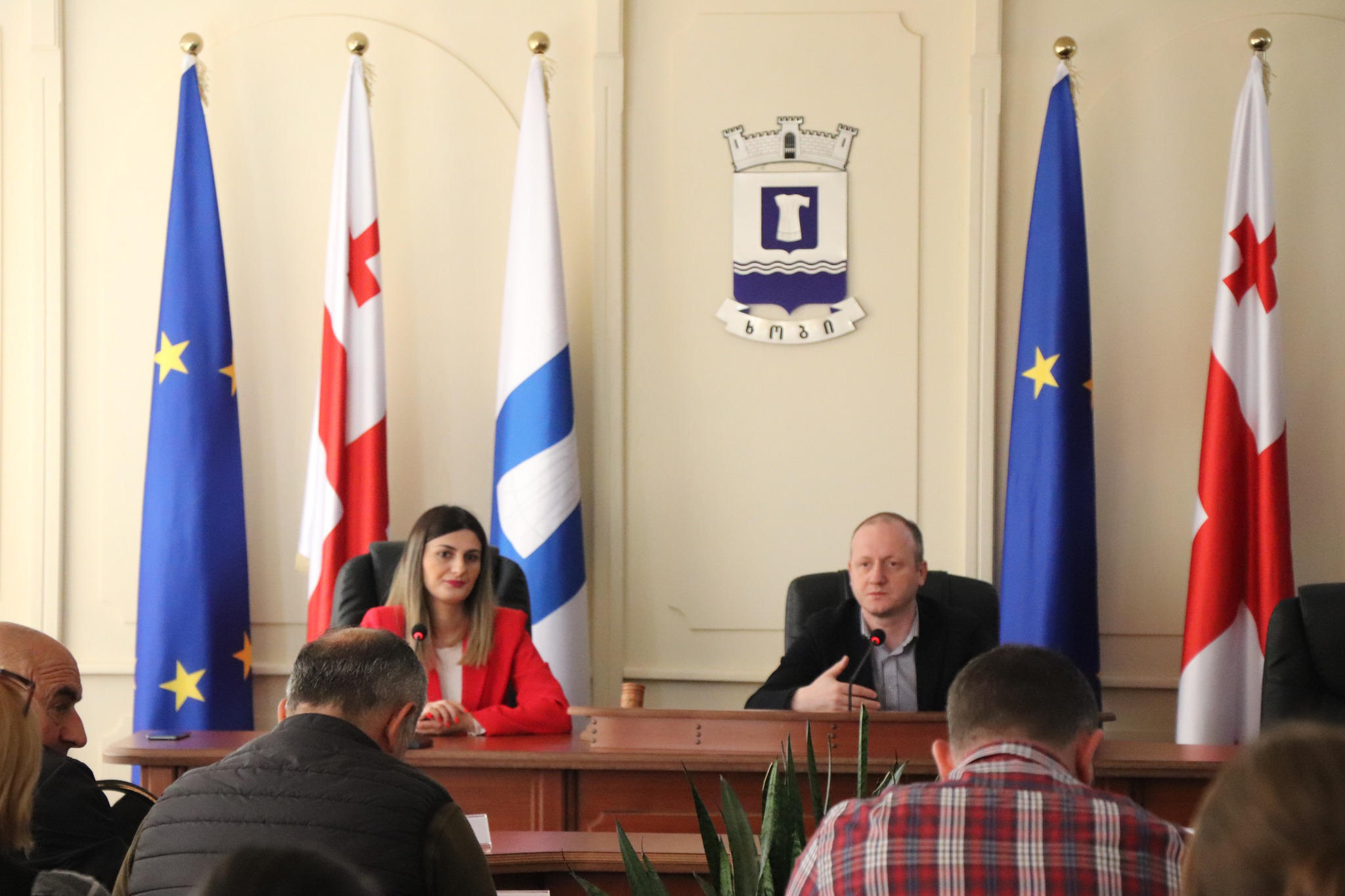 ხობში ევროინტეგრაციის საკითხებზე შეხვედრა გაიმართა