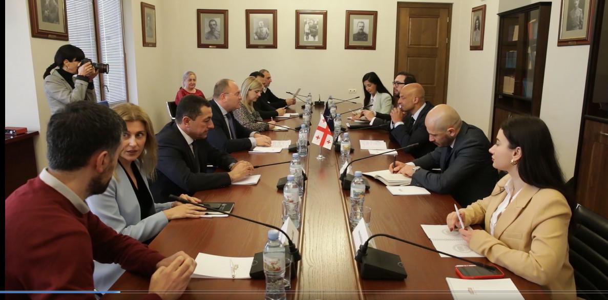 ჯეიმს აპატურაიმ და ირაკლი ბერაიამ საქართველოს ევროატლანტიკური ინტეგრაციის პროცესზე იმსჯელეს