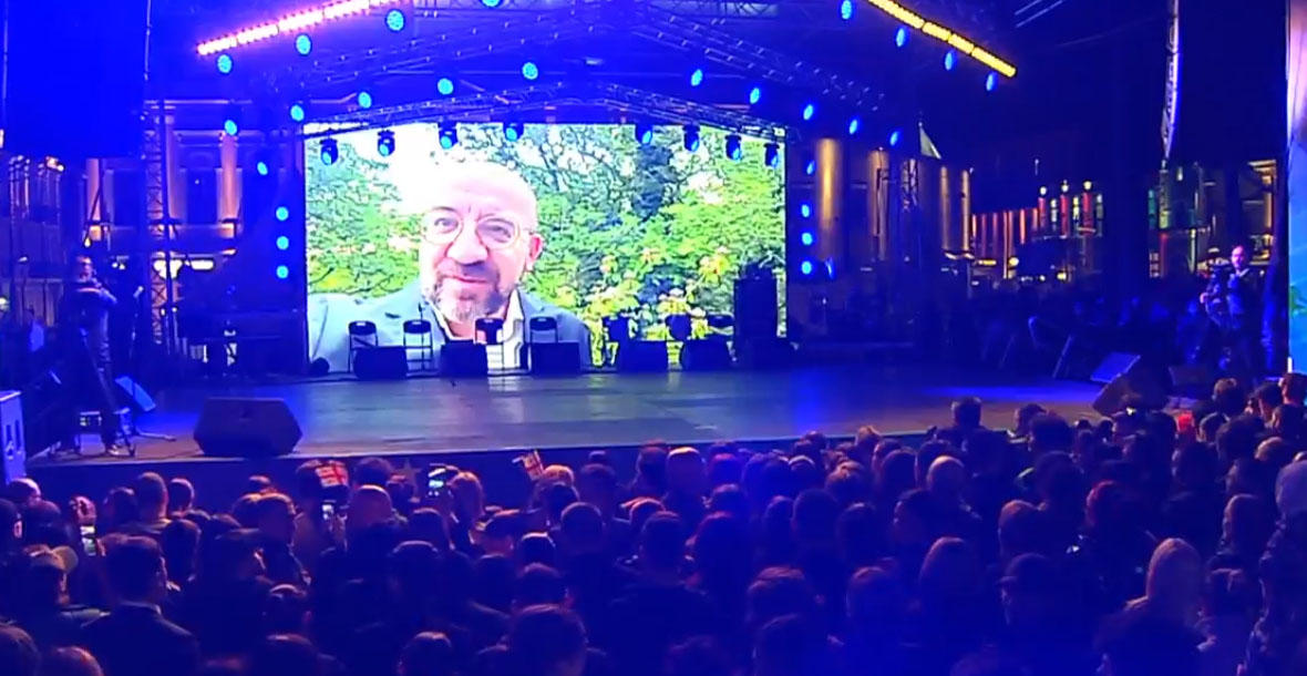 Charles Michel: The people of Georgia made a clear choice, a clear choice of European values and freedom, that is why the future of the country is in our common family - we are with you