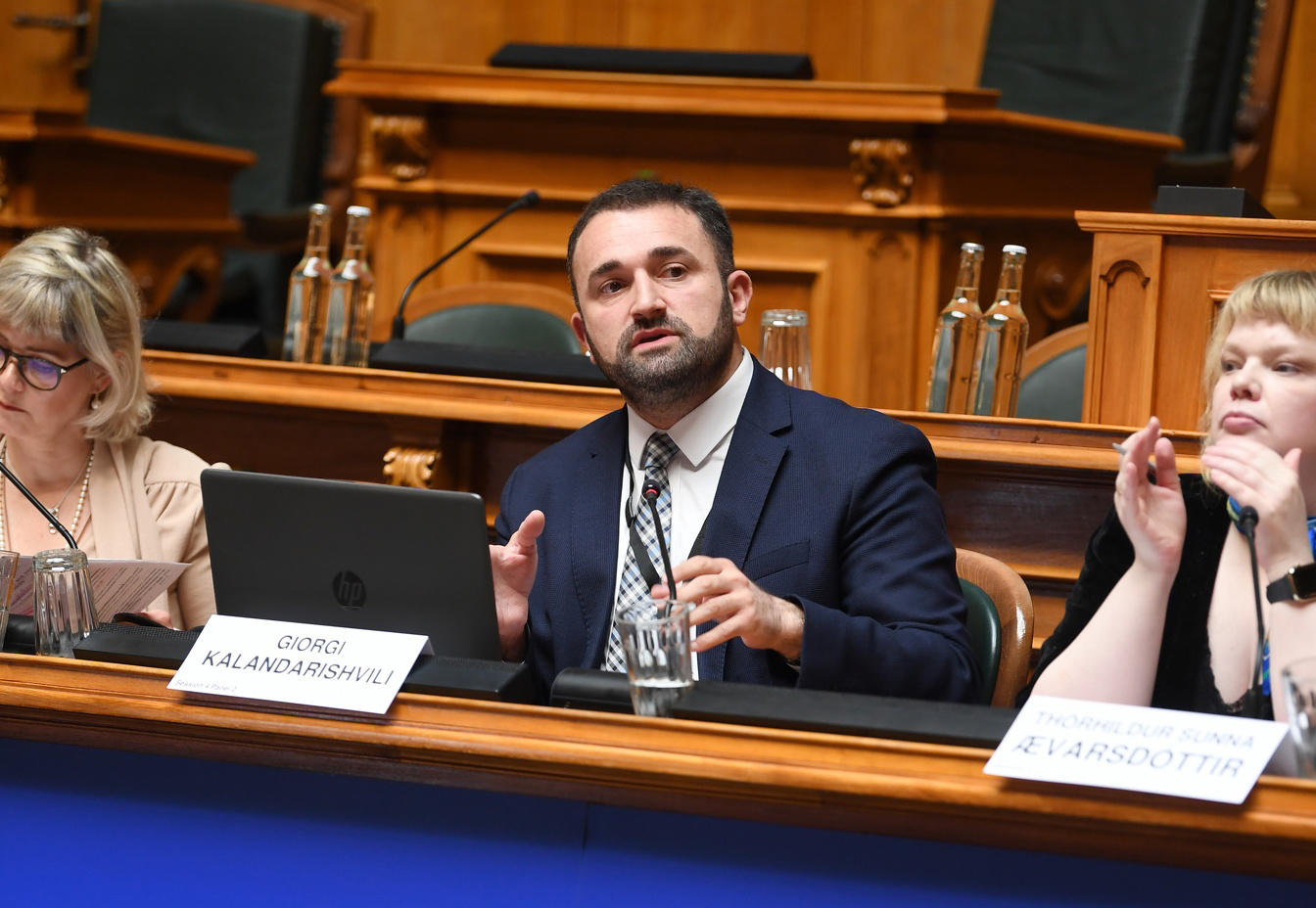 გიორგი კალანდარიშვილი შვეიცარიაში საერთაშორისო საპარლამენტო კონფერენციაზე სიტყვით გამოვიდა