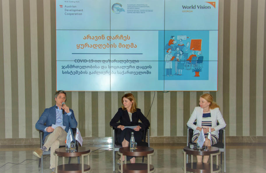 „World Vision საქართველო" COVID-19-ით დაზარალებული ჯანმრთელობისა და ბავშვთა დაცვის სისტემის გასაძლიერებლად ახალ პროექტს იწყებს