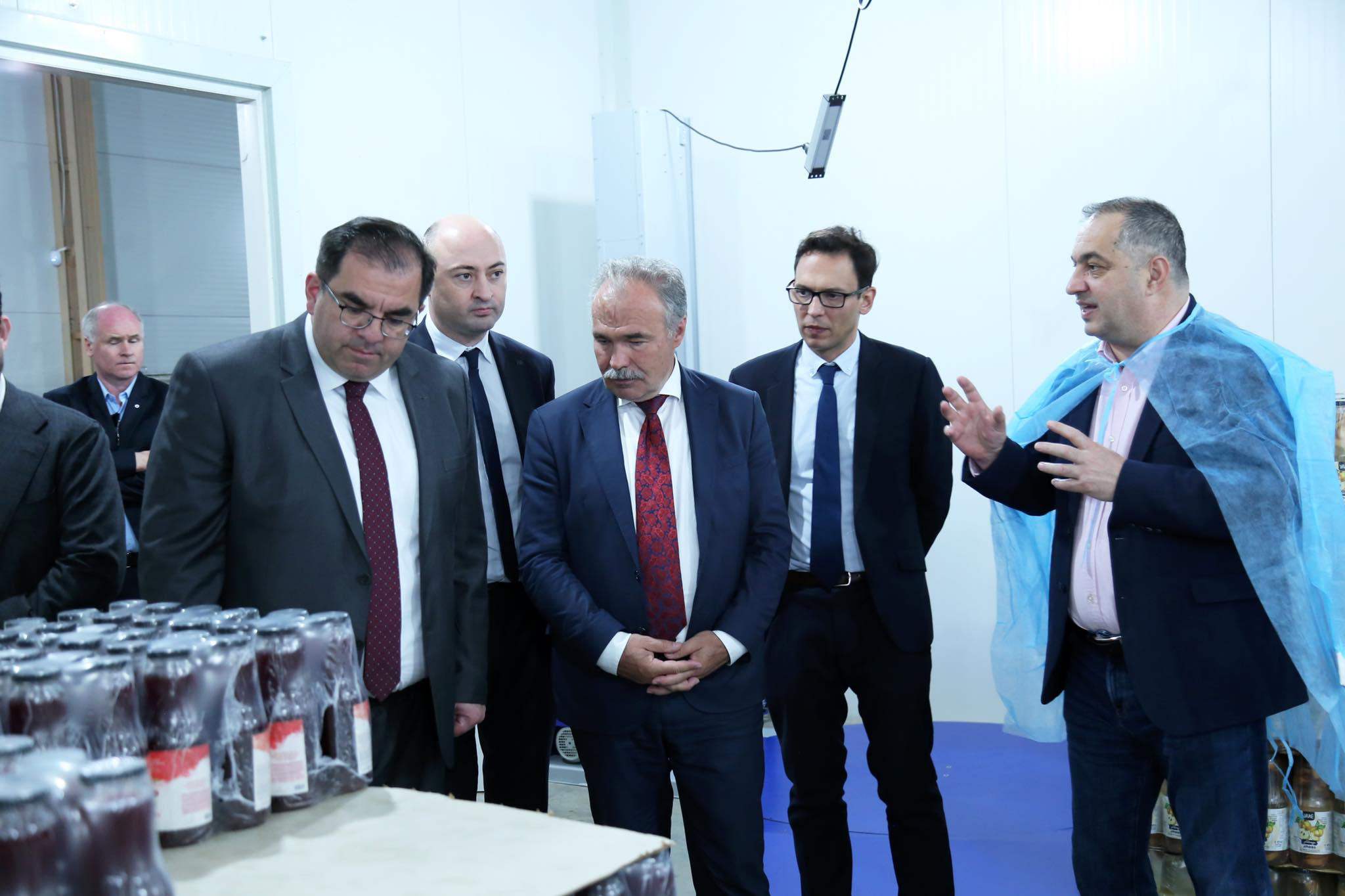 უნგრეთის სოფლის მეურნეობის მინისტრმა ისტვან ნაგიმ „აუგუსტის ხილის ქარხანა” დაათვალიერა