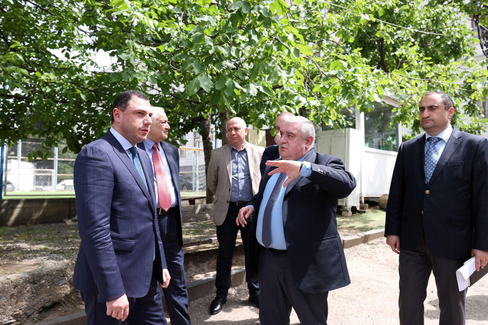 გიორგი ამილახვარი თსუ-ში დაგეგმილ ინფრასტრუქტურულ პროექტებს გაეცნო