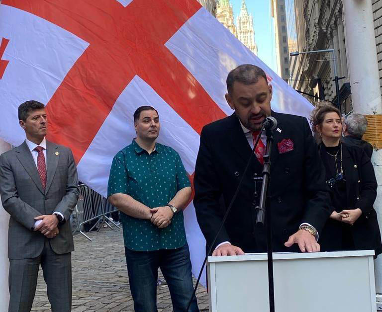 ბექა ოდიშარიამ საქართველოს დამოუკიდებლობის დღესთან დაკავშირებით აშშ-ში გამართულ დიასპორული კვირეულის ღონისძიებებში მიიღო მონაწილეობა