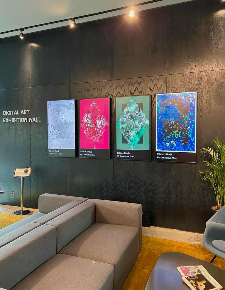Golden Tulip Design Tbilisi ბელგიელი NFT არტისტის ციფრულ გამოფენას მასპინძლობს