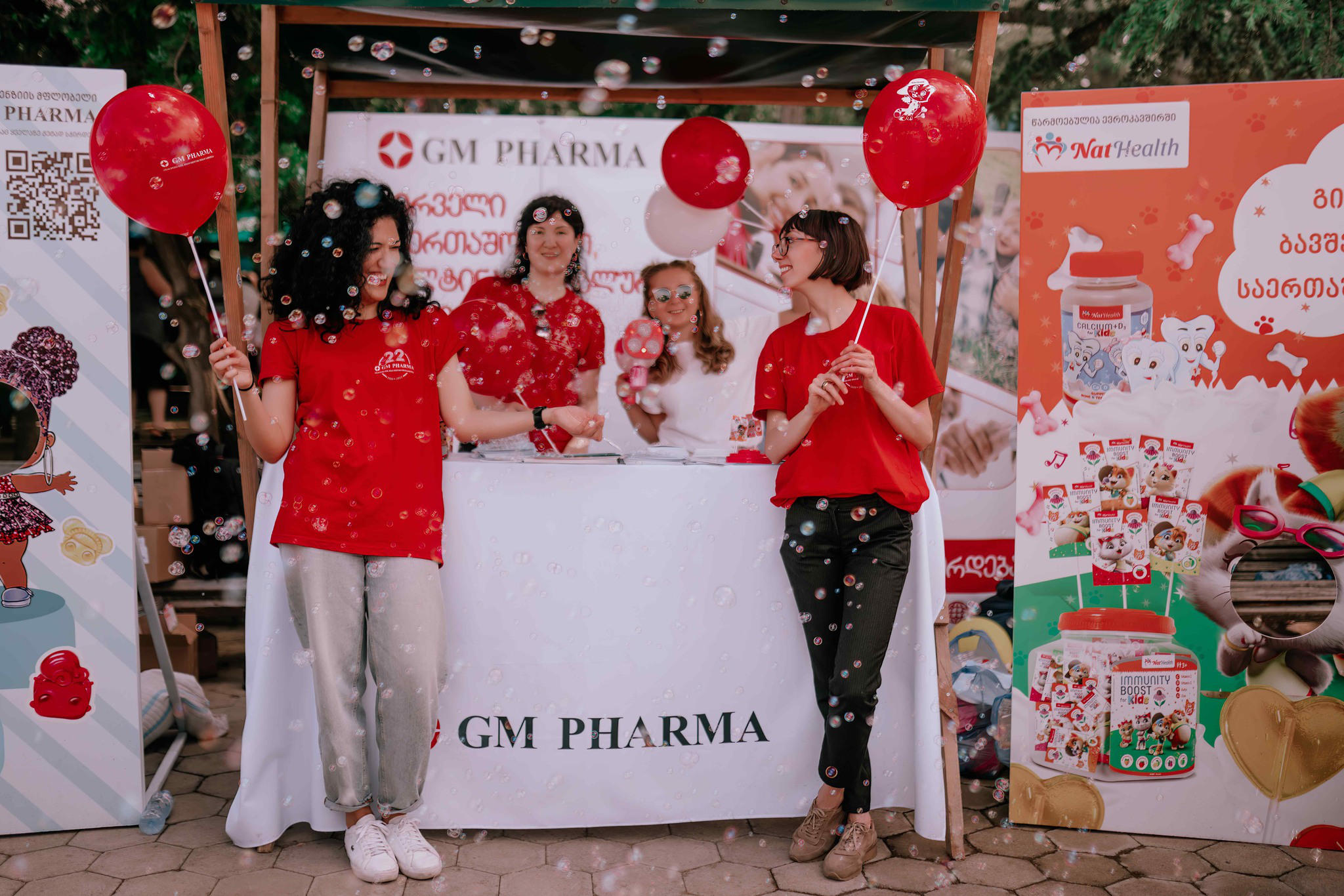 საერთაშორისო ფარმაცევტული კომპანია GM PHARMA ბავშვთა დაცვის საერთაშორისო დღის აღნიშვნას საინტერესო აქტივობებით შეუერთდა