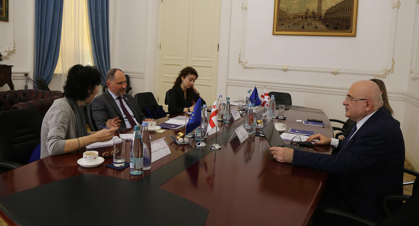 საქართველოს საკონსტიტუციო სასამართლოს თავმჯდომარემ პაველ ჰერჩინსკის უმასპინძლა