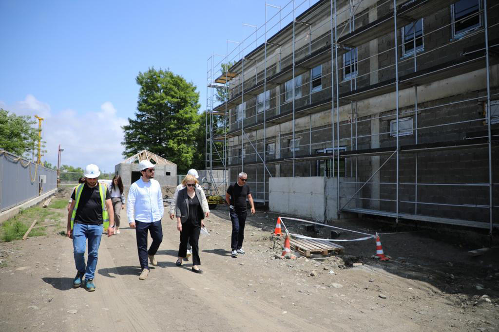 ფოთში თანამედროვე სტანდარტების შესაბამისი ახალი საბავშვო ბაღი შენდება
