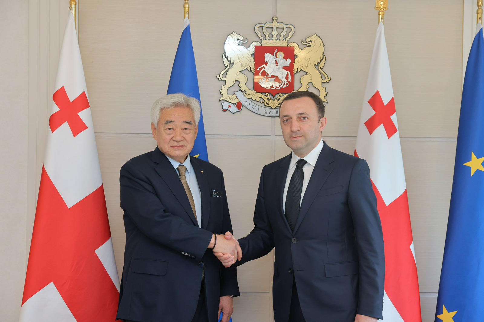 ირაკლი ღარიბაშვილი მსოფლიო ტაეკვონდოს პრეზიდენტს, ჩოუ ჩანგ ვონს შეხვდა