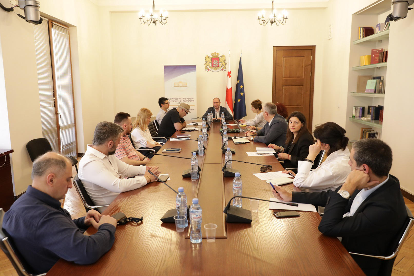 ახალგაზრდული პოლიტიკის განვითარების სამუშაო ჯგუფმა შეხვედრა  გამართა