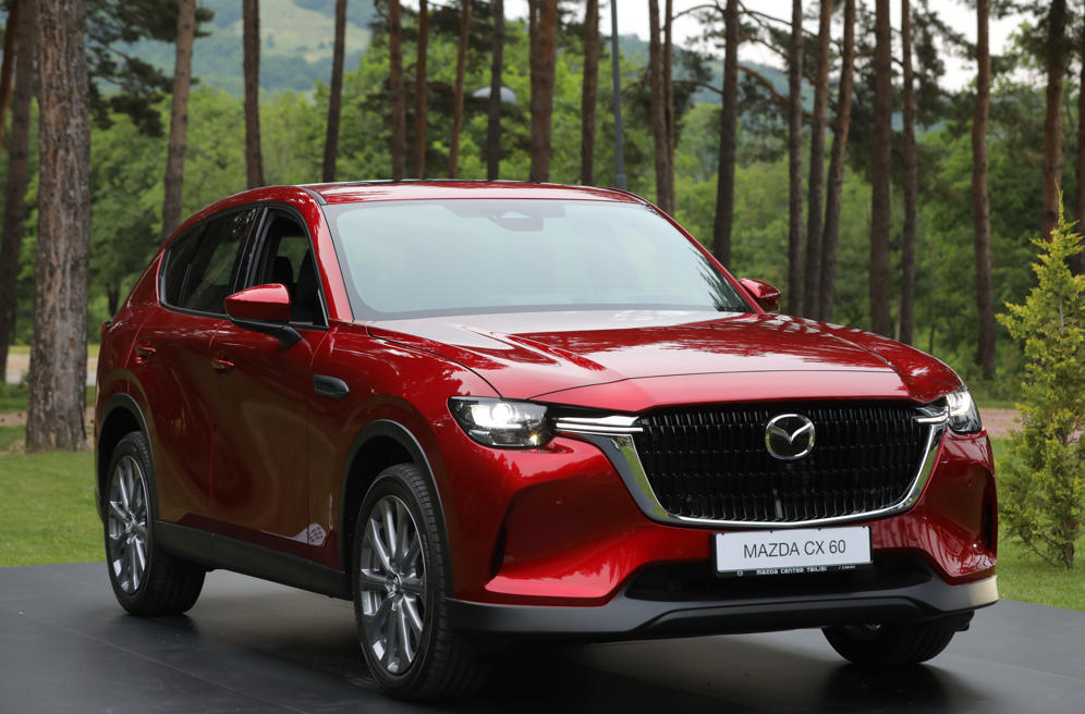 იაპონური ბრენდის ახალი განაცხადი - Mazda CX60 საქართველოშია